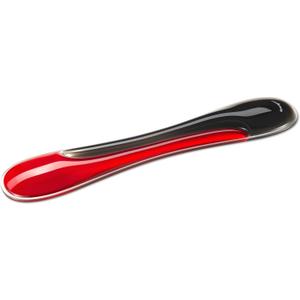 Kensington Slim Duo Gel Wrist Rest for Low Profile Keyboard, Wrist Pad for Keyboard, Ergonomic Wrist Pad for Office, Non-Skid Computer Pad with Wrist Support, Red K62442WW, 19" x 3.7"x 0.7