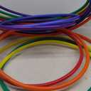 S&S Worldwide No-Knott Hoops Easy Pack. Heavy Duty, Institutional Quality for Hula, Exercise, Games, PE and More. Assorted Colored, 6 Each in 24", 30" and 36". Pack of 18.