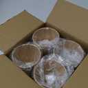 LITOPAK 100 Pack 8 oz Kraft Paper Coffee Cups for Water, Juice, and Tea, Disposable Hot Coffee Cups for Home, Restaurant, Store, and Cafe