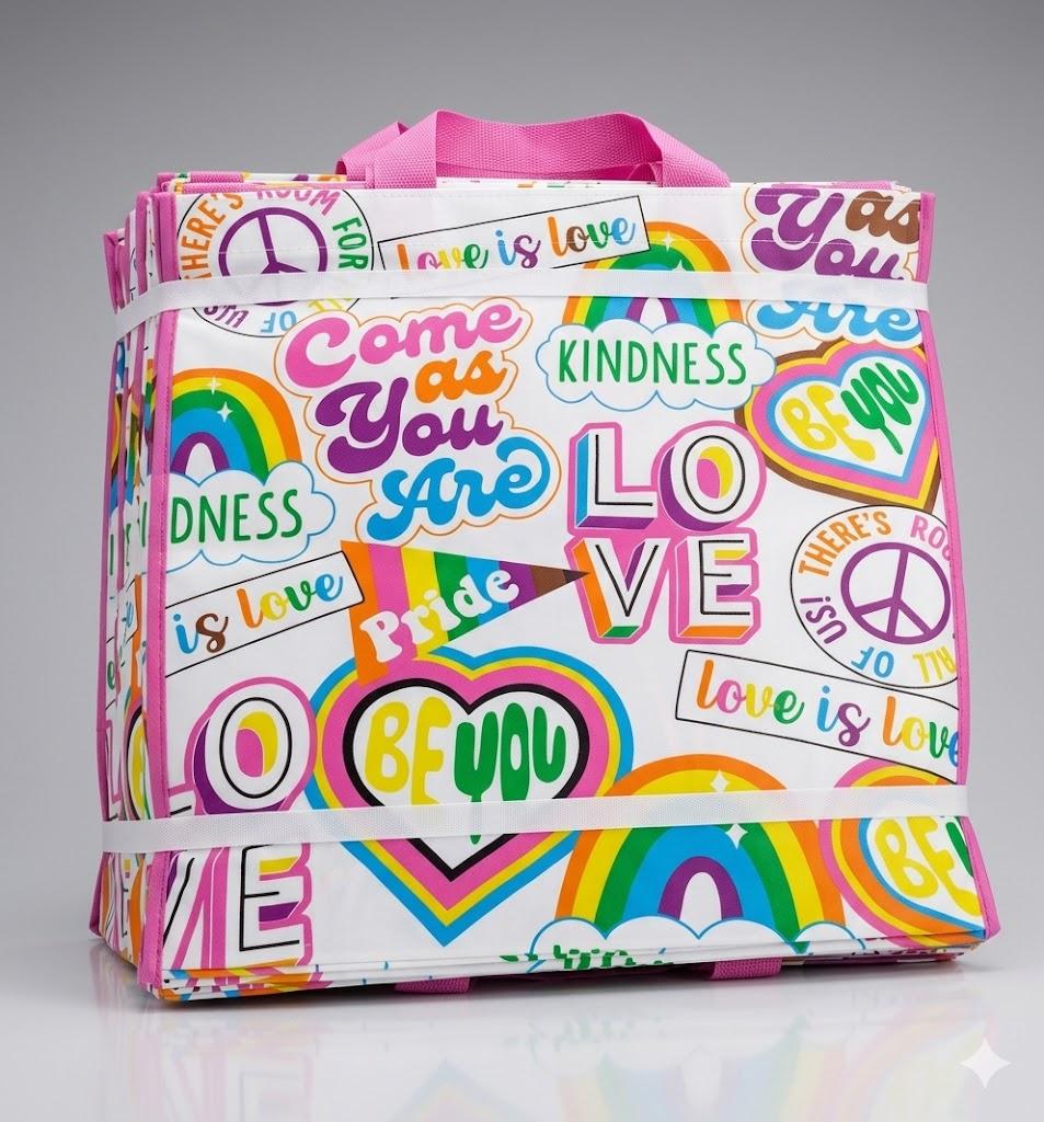 PRIDE  REUSABLE BAG 50 PACK