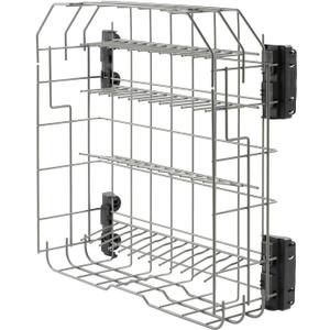 Upgraded WD28X34744 Dishwasher Lower Rack Replacement for GE Dishwasher Rack Parts WD28X26099 GDF510PSROSS GDT645SSN2SS Dishrack General Electric Dishwasher Bottom Rack Assembly Wheels Rollers