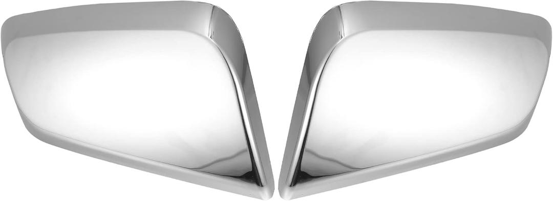 X AUTOHAUX 1 Pair Exterior Triple Chrome Plated Half Mirror Cover Cap Overlay for Chevrolet Impala 2014-2020 X AUTOHAUX 1 Pair Exterior Triple Chrome Plated Half Mirror Cover Cap Overlay for Chevrolet Impala 2014-2020