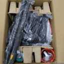 McCulloch Canister Steam Cleaner MC1375, 90 Minute Runtime, 20 Accessories: Jet Nozzle, Brushes, & More - Built for Home, Tile, Grout, Carpet, Furniture, & Personal Car Detailing