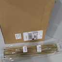 Snailhouse Roll Up Dish Drying Rack, Stainless Steel Dish Drainer Over The Sink with Anti-Slip Silicone for Kitchen Counter, Gold (17.8 x 11.8 in)