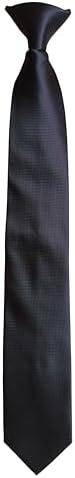 Simpowe Uniform Mens Clip On Neck Ties, Set of 3