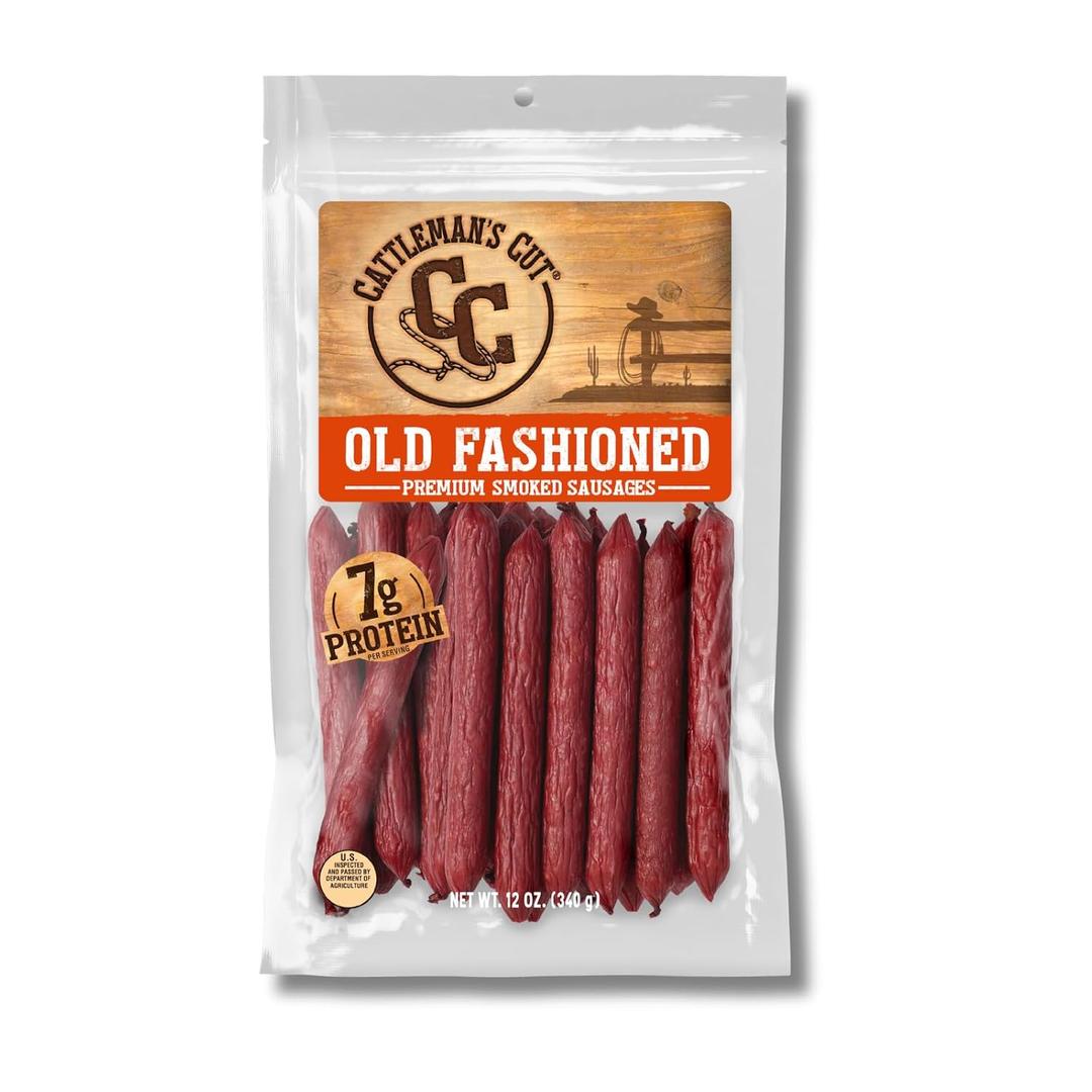 Cattleman's Cut Old Fashioned Smoked Sausages, 12 Ounce