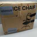 Marsail Ergonomic Office Chair with Headrest Mesh Office Computer Desk Chair with Adjustable Lumbar Support Rolling Work Swivel Task Chairs with Wheel 3D Armrests (Light Black)