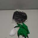 6 Pcs Witch Cosplay Costume with Witch Hat Glasses Ring Gloves Accessories for Halloween Movie Cosplay Props Role Playing Party