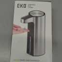EKO Aroma Touchless Automatic Soap Dispenser for Kitchen and Bathroom, Liquid Hand Soap Dispenser, Water-Resistant and Rechargeable, 9 fl oz (Stainless)