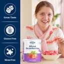 Augason Farms Freeze Dried Sliced Strawberries Can, Emergency Food Supply, Everyday Meals, 18 Servings, BBD: 02FEB2026