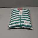 Veseacky Family Christmas Pajamas Matching Sets Adult Onesie Zipper Hooded Footed One-Piece Pjs Jumpsuits (XX-Large, Women-green White Striped)