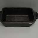 Cast Iron Loaf Pan with Lid 9x5 Inch - Bread Baking Pans for Homemade Bread, 2 Piece Set