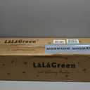 LaLaGreen Planter Boxes Outdoor (40 Inch, 1 Pack) Rectangular Self Watering System Window Flower Boxes with Bracket, Large White Planters Vertical Plant Container Hanging Wall Mount Indoor Succulents