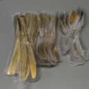 60-Pcs Gold Silverware Set - Stainless Steel Flatware Cutlery Set Service for 20, Mirror Polished Gold Flatware Set Include Forks Spoons Knives for Home, Wedding, Restaurant, Dishwasher Safe