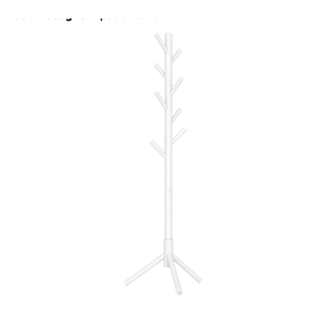 WANGMUXIA Coat Rack, Freestanding Coat Rack with 8 Hooks and 3 Adjustable Size Tree Coat Racks for Bedroom, Hallway, Entrance, Office, for Hats, Coats, Scarves, Handbags