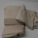 Bedsure California King Sheet Sets - 4 Pieces Soft Cal King Sheets - Breathable & Cooling - Hotel Luxury - Easy Care Polyester Microfiber Bedding for Women, Men, Light Khaki