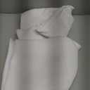 Extra Wide Sheer Curtains White 84 Inches Long, Window Treatments Rod Pocket Volie Drapes for Living Room/Bedroom, 108 IN Width Semi Outdoor Curtain Panels for Patio, Lawn, Garden, 108"x 84", 2 Panels