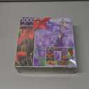 1000 Piece Puzzle for Adults  Collage of Wildflowers, Berries & Mushrooms, Gift-Ready Box, Letters on Back, 8 Jigsaw Puzzle Saver Sheets & Full-Size Poster by GERJATO  Ideal Gift for Loved Ones