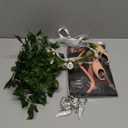 Tondiamo 6 Pcs Halloween Fairy Elf Accessories Renaissance Medieval Costume Outfits Elf Crown Headpiece Fairy Ears Woodland Earrings Cuffs Green Mesh Socks Leaf Vines Cosplay Jewelry Set for Woman