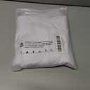 Men's Long Sleeve Casual Button Down Shirts Untucked Shirts for Men Business Stretch Wrinkle Free Dress Shirt (White, XXL)