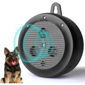 Ultrasonic Dog Bark DeterrentSafe & Humane Anti Barking Device for All DogsAuto-Activated Bark BoxIndoor & Outdoor3 Adjustable Ultrasonic Modes