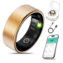 Milavan Smart Health Ring for Women Men Fitness Tracker, Yellow 6