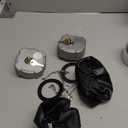 LOBIUTIYA 2 Pack 3" Female 1/ 4 Turn Locking Fuel Tank Cap, Compatible with Freightliner Century 112, Cascadia 125, Columbia 112 120, Aluminum Truck Gas Cap, Replace 03-37017-000 03-37017-002 572.1018