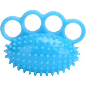 4 Fingers Hand Grip Ball, Hand Grip Strength Trainer with Soft Thorn for Primary Strength Training and Rehabilitation Training