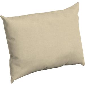 Arden Outdoor Cushion Pillow Back, 23 x 17, Rain-Proof, Fade Resistant Tan Leala