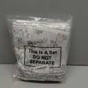 Tatuo 4 Pcs Dog Blanket for Pet Puppy Teething Toys Paw Print Fleece Blanket for Pet Cat Soft Warm Sleep Mat Guinea Pig Cage Mat(Medium(30 x 20.5 Inch),Gray)