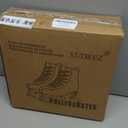 XUDREZ Cowhide Roller Skates for Women and Men High-Top Shoes Double-Row Design, Adjustable Classic Premium Roller Skates (41-US Men 7.5-Women 9, Blue)