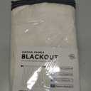 100% Blackout Shield Blackout Curtains for Bedroom 84 Inches Long, Back Tab/Rod Pocket Living Room Drapes, Thermal Insulated Blackout Curtains 2 Panels Set, 50" W x 84" L, Cream