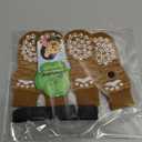 EXPAWLORER Anti Slip Dog Socks to Prevent Licking Paws, Dog Shoes for Hot Pavement, Dog Booties for Small Medium Large Senior Dogs, Traction Control Boots & Paw Protectors for Hardwood Floors, Size Small