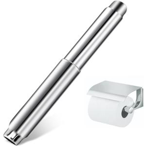 Toilet Paper Spring Rod Toilet HolderInsertToilet Paper Holder Replacement Rod Toilet Paper Holder Roller Stainless Steel