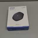 KPON Invisible Wireless Charger,30mm Under Desk Charger Mat, Furniture Table Nightstand Desktop Charging Station for iPhone17/16/15/14/13/12/Samsung/LG/Google Pixel Desk Essentials(with QC Adapter) (Black)