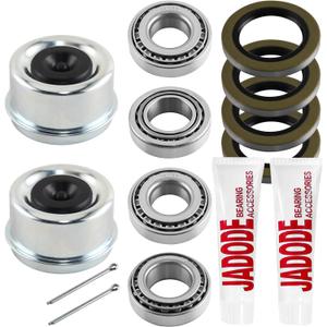 Trailer Wheel Bearing Kit,25580 14125A Bearings,21333TB/10-10 & 22333TB/10-36 Seal for 5200 6000 7000 lbs Trailer Axles, Trailer Bearings Kits