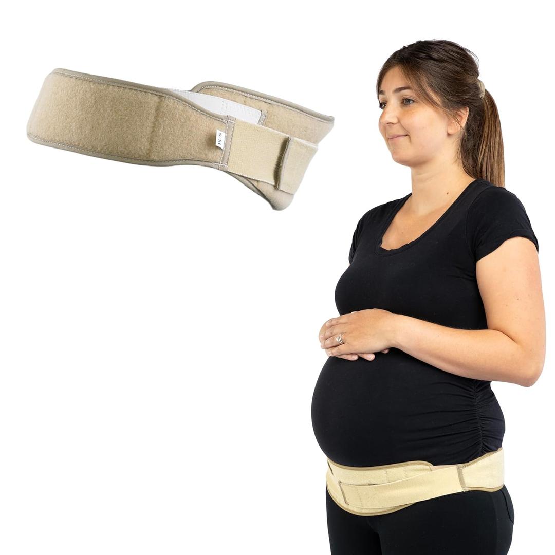 OPTP Maternity SI-LOC Support Belt  Comfortable Compression Pelvic Support Belt For Pregnancy and Postpartum SI Joint Belts for Women, Made in the USA  Small/Medium