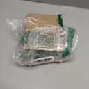 Fkvat 3.5x5 Picture Frame Set of 4, Wallet Size Small Brass Photo Frames for 3.5 x 5, Display Horizontal & Vertical for Desktop and Wall Hanging, Metal Thin Modern and Simple Style (4 Pack)