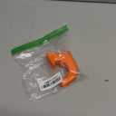 JWWY Bumper Tow Hook Covers Tow Trailer Hitch Receiver Cover Towing Hitch Rubber Sleeve Protector Cover Trim Fit for 2007-2025+Jeep Wrangler JL Gladiator JT 4XE JK Exterior Accessories 2pcs Orange