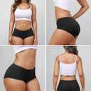 LEVAO Women's Underwear Seamless No Show Hipster Bikini Panties Stretch Invisible Briefs 6 Pack, XL