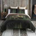 Donna Sharp King Polyester Bedding Set - 3 Piece - Foothills King Quilt Set with King Quilt and Two Pillow Shams - Machine Washable - Perfect for Rustic Dcor