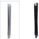 Preassembled Tent Poles Replacement, Gray 7001 T6 Heated Aluminum Tent Poles 1 Pole Pack