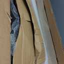 Sidanli Black Bar Stools, Barstool Set of 2, Counter Height Chairs with Gold Metal Legs, Island Chairs with Leather Cushion Seats & Footrests, 26 Bar Stools for Kitchen Island, Home Bar