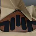 TESLYAR Wood Gun Rack Stand for Up to 5 Rifles - Rifle Stand - Stylish Indoor Gun Racks - Corner Gun Rack Floor Stand - Gun Display & Storage with Magnetic Holder - Unique Natural Hardwood Gun Rack