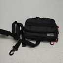 KEMIMOTO Motorcycle Bag, Handlebar Tool Bag Storage Accessory Saddlebag Universal for Front Fork Handle Bar Sissy Bar Compatible with Cruiser Softail Dyna Sportsters