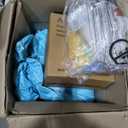 AirMyFun Inflatable Bounce House, Double Slide Bounce House, Pink Indoor Jumping Castle for Kids 3-8, 6 in 1 Princess Bounce House with 450 Blower