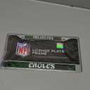 Rico Industries NFL Philadelphia Eagles Retro 12" x 6" Silver Chrome Frame W' Decal Insert Car/Truck/SUV Auto Accessory