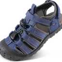 Stelle Boys Girls Sport Water Sandals Kids Summer Outdoor Beach Hiking Closed-Toe Athletic Shoes, Size 12ML