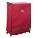 Balsam Hill Deluxe Rolling Ornament Chest - 120pc Christmas Decoration Storage with Dividers & Trays