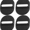 Cabilock Universal Car Door Lock Protective Cover Sleeve 4Pcs Shock Absorber Gaskets for Vehicle Door Lock Latch Guards